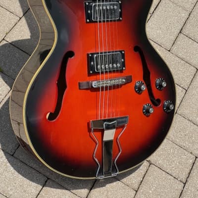 D'Agostino ES-175D Replica 1975 a beautiful Dark Sunburst finished Gibson ES-175D copy on a budget. for sale