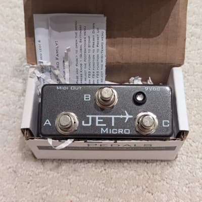 Reverb.com listing, price, conditions, and images for jet-pedals-the-jet-micro