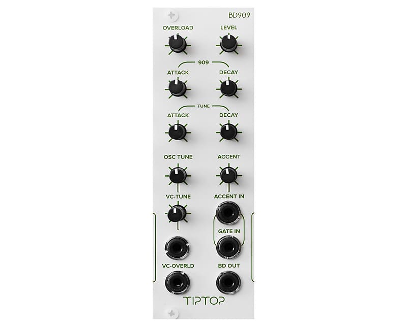 Tiptop Audio BD909 Bass Drum Generator - White image 1