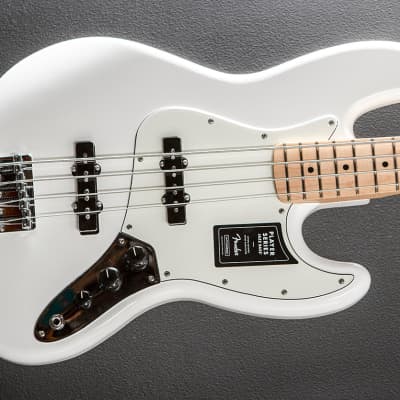 Fender Player Jazz Bass – Polar White w/Maple for sale