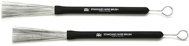 Meinl Stick & Brush SB300 Standard Wire Brushes (pair) image 1