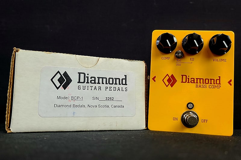 Diamond BCP-1 Bass Compressor With EQ - Yellow