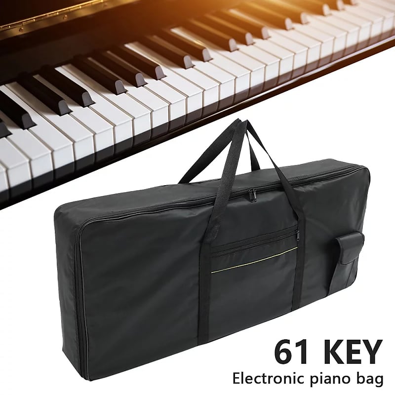 New Black 61 Key Keyboard Gig Bag Case Portable Durable