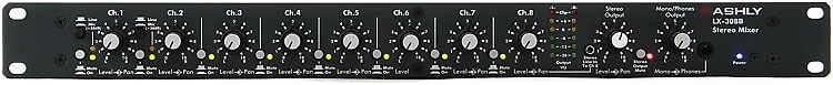 Ashly LX-308B 8-channel Stereo Line Mixer image 1