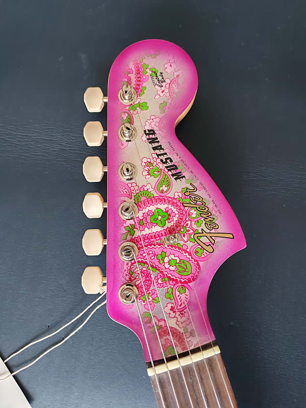 NEW IN BOX* 2025 Fender Japan Char Mustang Pink Paisley 1 of