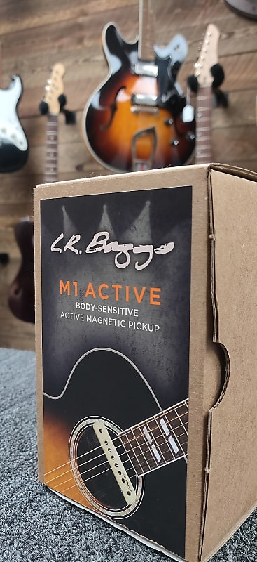 LR Baggs M1A Active Soundhole Pickup w/ Volume Control | Reverb