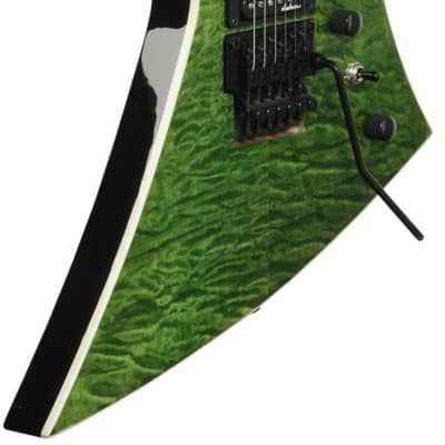 Jackson X Series Kelly KEXQ Electric Guitar, Transparent Green, Laurel Fingerboard image 4