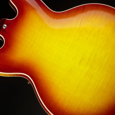 Gibson Custom Shop PSL '64 ES-335 Figured Reissue VOS Iced Tea Burst image 12