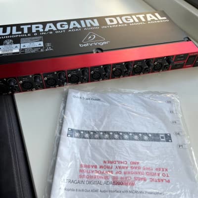 Behringer Ultragain Digital ADA8200 - Gearspace