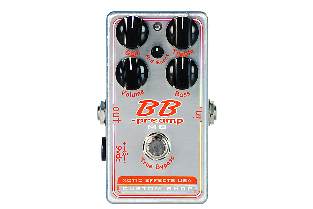 Xotic BBP-MB Custom Shop BB Preamp w/ Mid Boost image 1