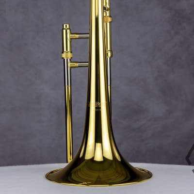 Carol Brass CTB-2207-YSS small bore trombone, clear lacquer image 1