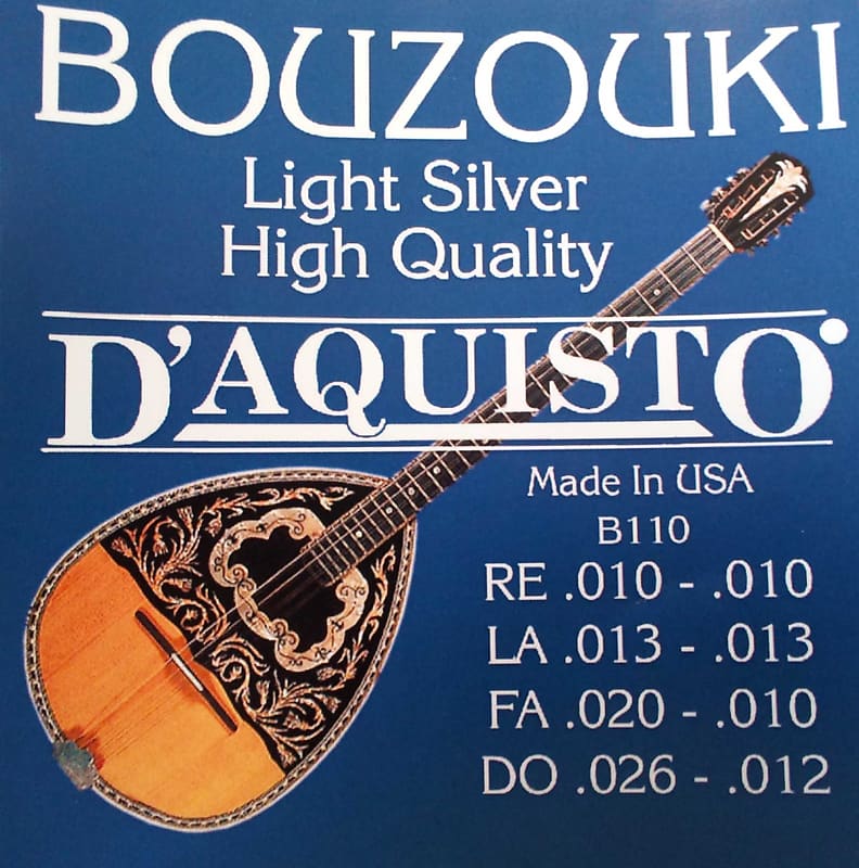 5 sets D'Aquisto Bouzouki strings best price in the world image 1