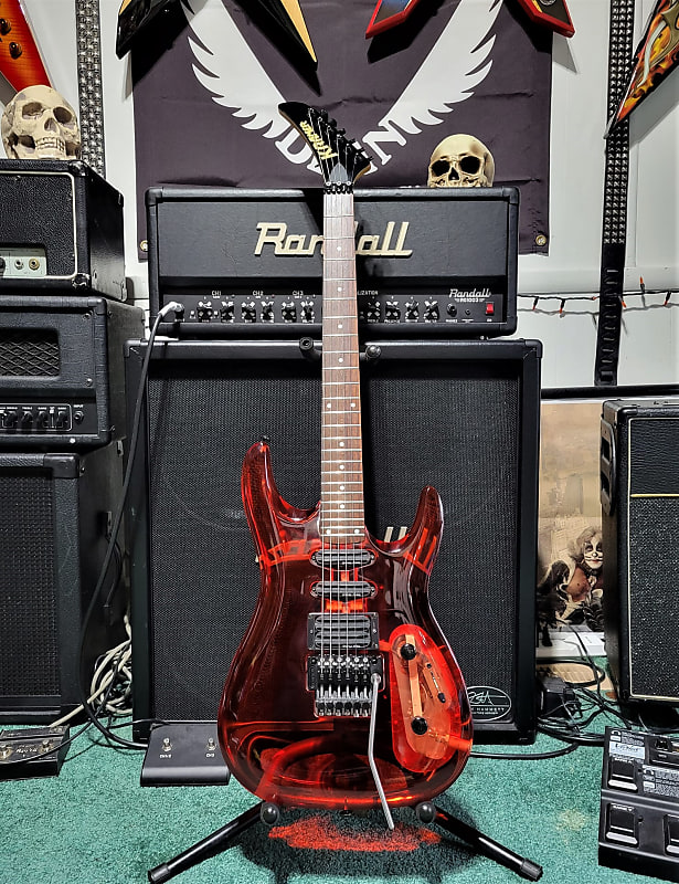 激レア美品】Kramer Striker 422S エレキベース レッド 激レア美