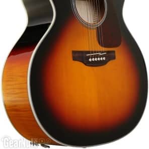 Takamine GJ72CE Jumbo Acoustic-Electric Guitar - Brown Sunburst image 2