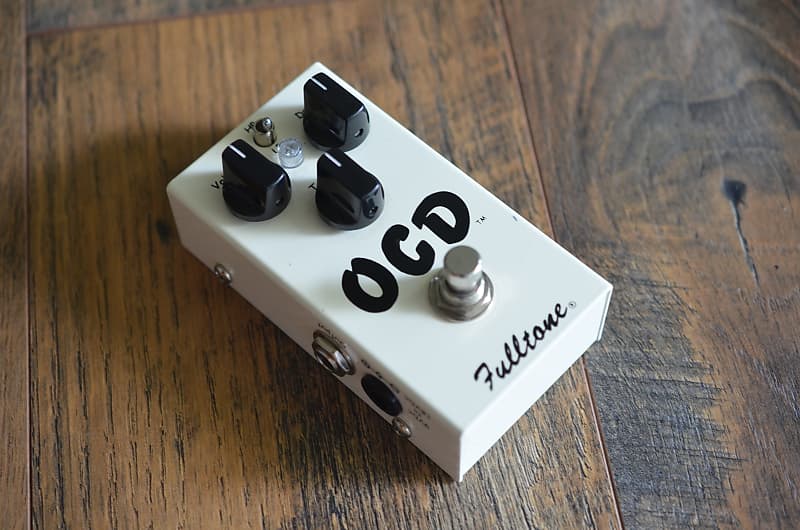Fulltone OCD Overdrive Distortion Version 1 White Reverb
