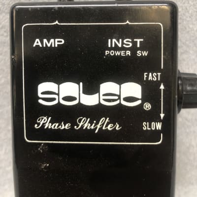希少　SOLEC phase shifter　日本製 Univox Vintage 1970's Solec Univox SP-1 phase shifter guitar