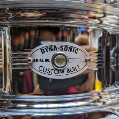 Time Capsule! Early 1970s Rogers Dyna-Sonic 5 X 14" Snare Drum - Looks Fantastic - Sounds Phenomenal! image 3