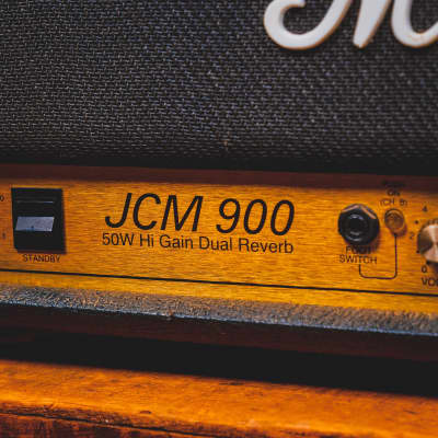 Marshall JCM 900 Model 4500 50-Watt Hi Gain Dual Reverb Head | Reverb