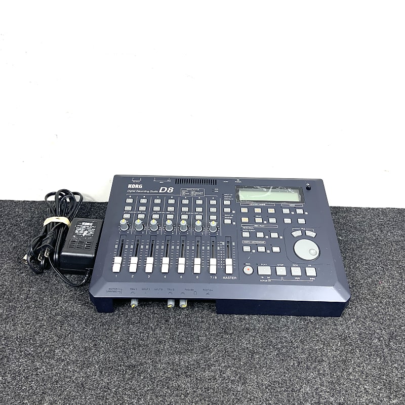 D8 Digital Recording Studio Multitrack Recorder Reverb