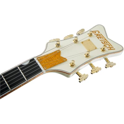 Gretsch G6136T-59 Vintage Select Edition '59 Falcon Hollow Body with Bigsby 6-String Right-Handed Electric Guitar (White Lacquer) image 5