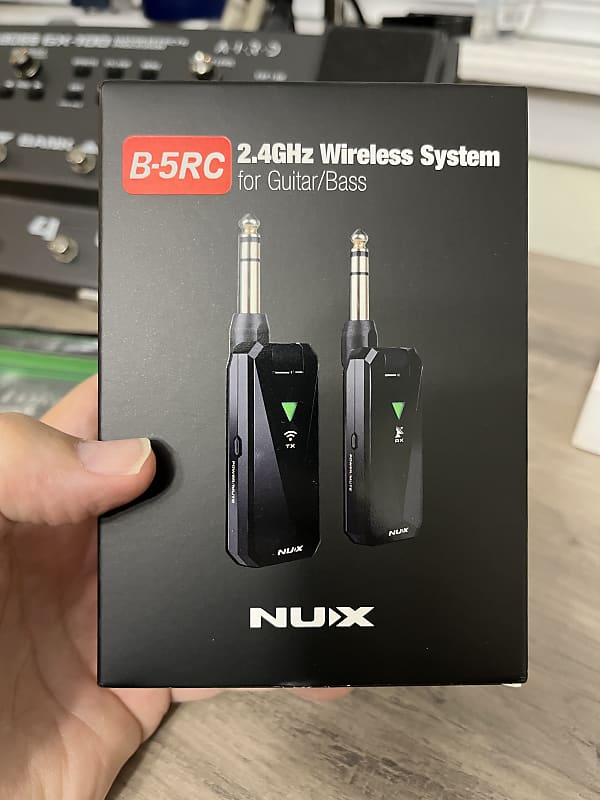 NuX B-5RC 2.4GHz Wireless Guitar System 2023 - Black | Reverb