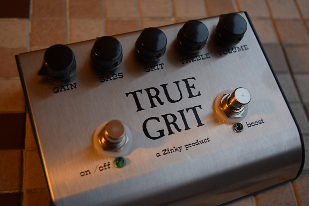 ギター ZINKY TRUE GRIT overdrive Zinky True Grit Pedal | Vintage Guitar® magazine