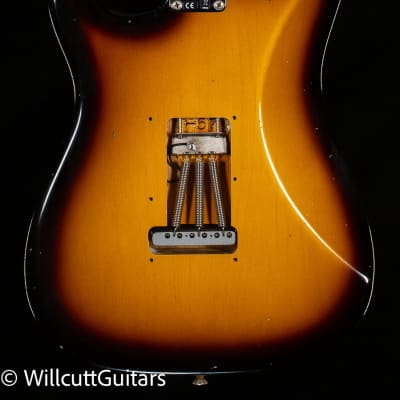 Fender Custom Shop Willcutt True '57 Stratocaster Journeyman Relic 2-Tone Sunburst 65 C (505) image 4