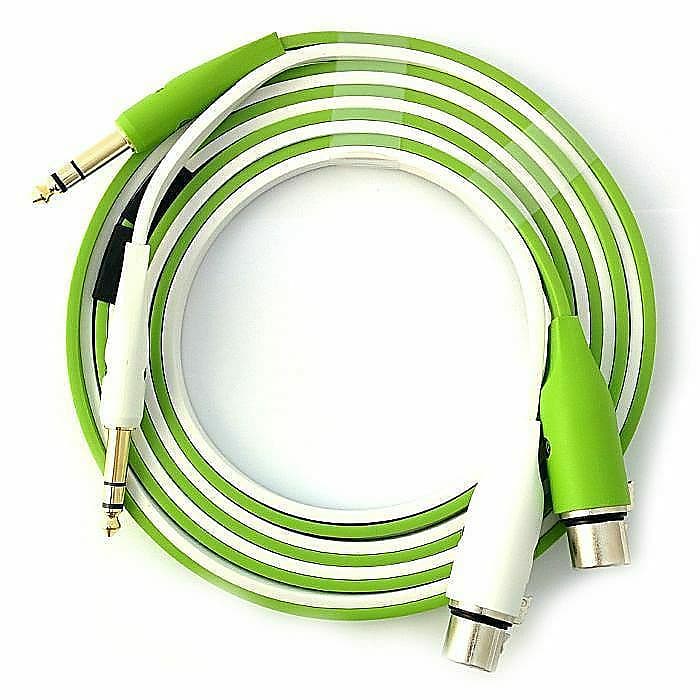 3.0m Y audio cable, with 3.5 mm stereo mini Jack to double male