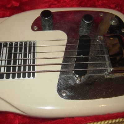1956 Fender Champ Lap Steel Tan w Original Case image 3