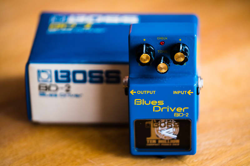 Boss BD-2 Blues Driver, Special Edition - 10 Million Compact