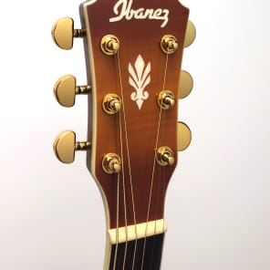 Ibanez AEG20II Flamed Sycamore Top Acoustic-Electric Guitar - Vintage Violin image 8