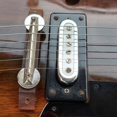 Life H510 – 1960s Vintage Semi Acoustic E-Guitar 6 String Gitarre image 11