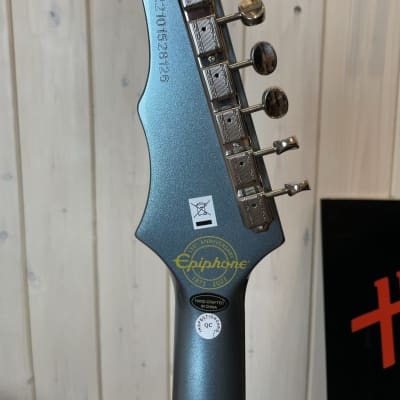 Epiphone 150th Anniversary Wilshire 2023 - Pacific Blue image 8