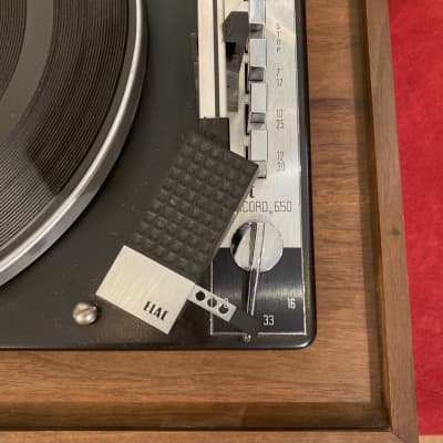ELAC Miracord 650 Turntable AS IS image 9