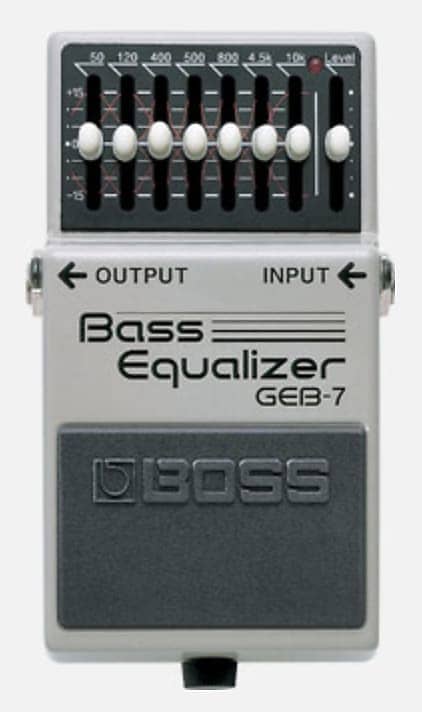 Boss GEB-7 7-Band Bass Equalizer image 1