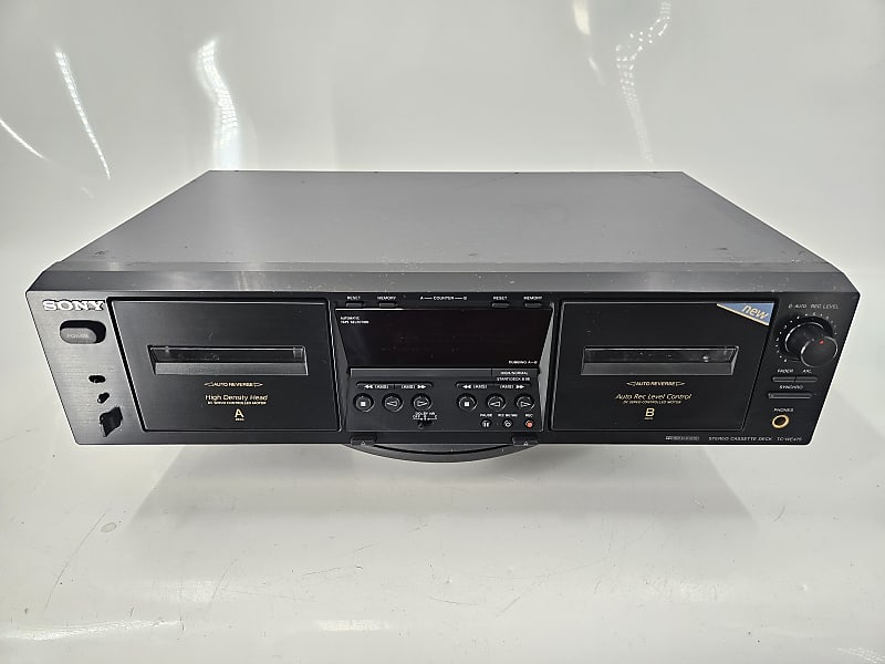 Sony Stereo Dual Cassette Deck TC-WE475 orders