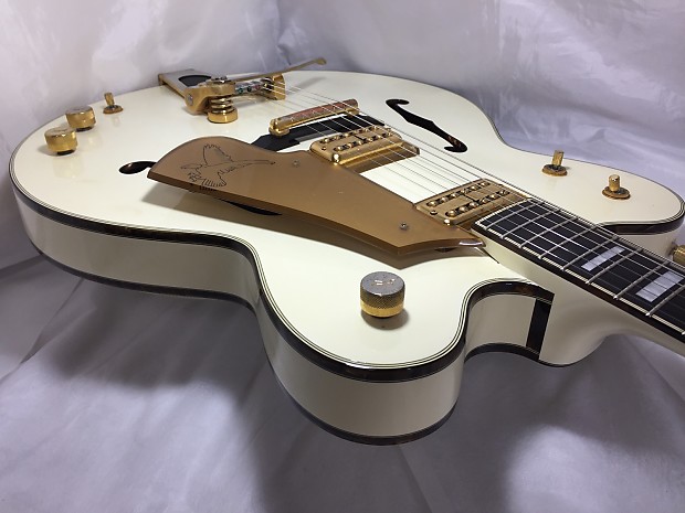Greco White Falcon WF-140 1988 MIJ (Made In Japan) inspired by Gretsch