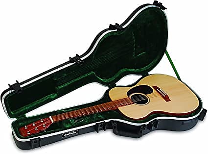 SKB 1SKB-000 Deluxe Acoustic Guitar Hard Case with TSA Latches 2010s - Black image 1