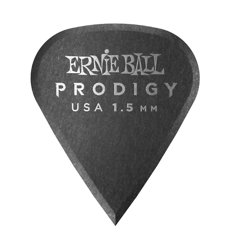Ernie Ball P09335 Sharp Prodigy Picks - 1.5 mm (6-pack) image 1