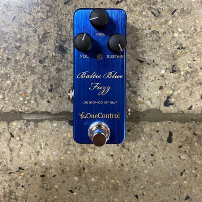 Reverb.com listing, price, conditions, and images for one-control-baltic-blue-fuzz