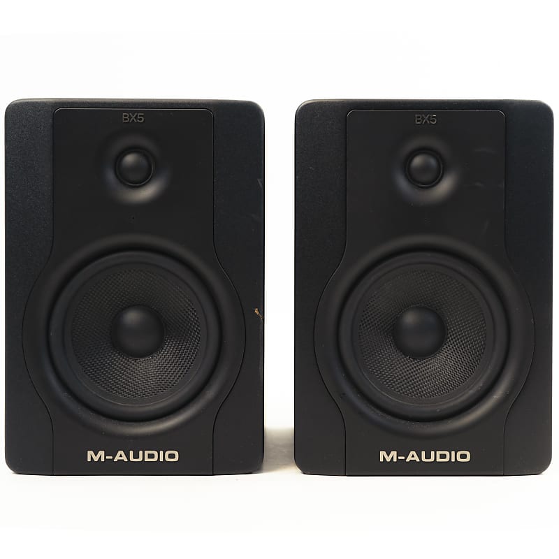 M-Audio BX5 D2 70-Watt Bi-Amplified Studio Monitors / | Reverb