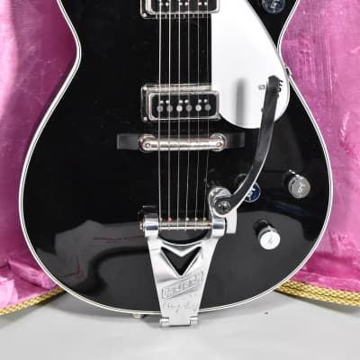 2011 Gretsch George Harrison Limited Edition Duo Jet Black Finish w/OHSC image 2