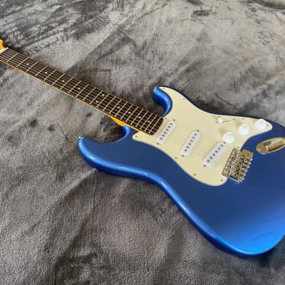 2023 Del Mar Lutherie Surfcaster Strat Lake Placid Blue - Made in USA image 13