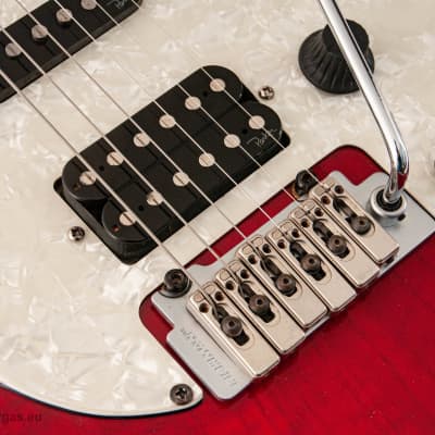 Parker Fly P-38 Trans Red MIK Fishman Piezo Bridge image 12
