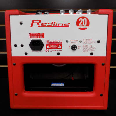 VHT AV-RL-20R Redline 1x8" 20 Watt w/ Reverb Combo Guitar Amplifier - Red image 4