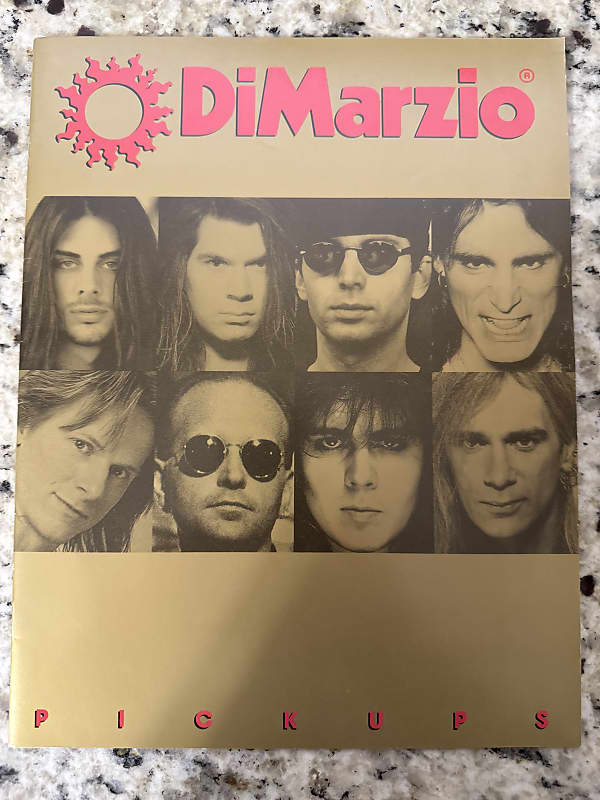 Dimarzio Pickup Catalog 1992 evolution humbucker from hell Reverb