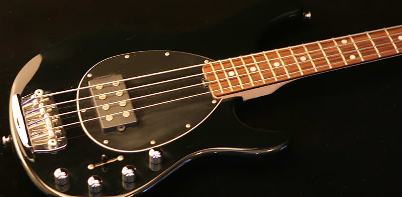 Sterling By Music Man SB14 Electric Bass Black | Reverb