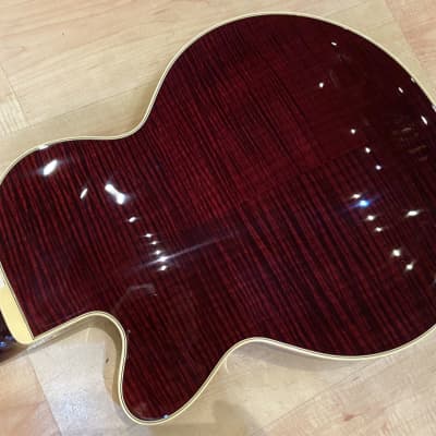 Gretsch G6659TFM Players Edition Broadkaster Jr. Center Block Single-Cut Guitar 2020 Dark Cherry Sta image 7