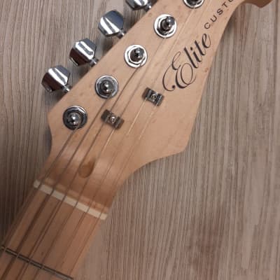 2023 Elite ® Strat Pro Style Guitar " Classic White & Black " , Gilmour mod & Pickups® w/ Z-Mules image 3