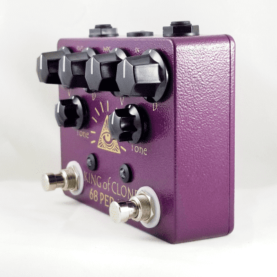 68 Pedals King of Clone Dual Overdrive Pedal | Reverb 68 Pedals King of Clone Dual Overdrive Pedal | Reverb